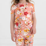 Posh Peanut Basic Short Sleeve Pajamas - Celia - Let Them Be Little, A Baby & Children's Clothing Boutique