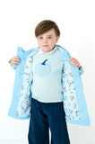 Lullaby Set William Pant - Dusty Blue Corduroy - Let Them Be Little, A Baby & Children's Clothing Boutique