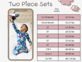 Ollee and Belle Two-Piece Long Sleeve PJ Set - Change the World - Let Them Be Little, A Baby & Children's Clothing Boutique