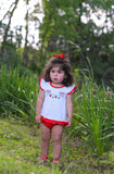 Trotter Street Kids Ruffle Applique Diaper Set - Star Spangled - Let Them Be Little, A Baby & Children's Clothing Boutique