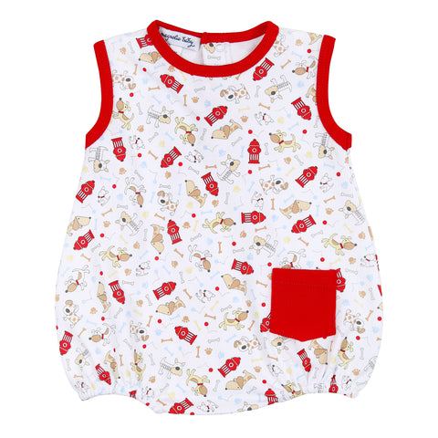 Magnolia Baby Printed Sleeveless Bubble - Pawesome Pup - Let Them Be Little, A Baby & Children's Clothing Boutique
