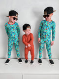 Free Birdees Long Sleeve Pajama Set - Pirate High Seas Treasure Map - Let Them Be Little, A Baby & Children's Clothing Boutique