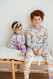Southern Sleepies Double Zipper Bamboo Sleeper - Mardi Gras - Let Them Be Little, A Baby & Children's Clothing Boutique