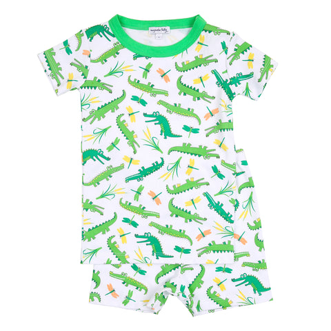 Magnolia Baby Shorts PJ Set - Gators - Let Them Be Little, A Baby & Children's Clothing Boutique