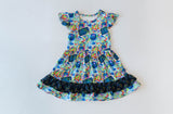 Ollee and Belle Toddler Belle Dress - Scholar - Let Them Be Little, A Baby & Children's Clothing Boutique