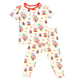 Free Birdees Short Sleeve Pajama Set - County Fair - Let Them Be Little, A Baby & Children's Clothing Boutique