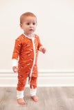 Southern Slumber Double Zipper Bamboo Sleeper - Longhorn - Let Them Be Little, A Baby & Children's Clothing Boutique