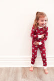 Southern Slumber Bamboo Pajama Set - Elephant - Let Them Be Little, A Baby & Children's Clothing Boutique