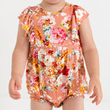 Posh Peanut Flutter Sleeve Bubble Romper - Celia - Let Them Be Little, A Baby & Children's Clothing Boutique