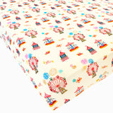 Free Birdees Twin Fitted Sheet - County Fair - Let Them Be Little, A Baby & Children's Clothing Boutique