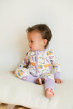 Southern Sleepies Double Zipper Bamboo Sleeper - Mardi Gras - Let Them Be Little, A Baby & Children's Clothing Boutique