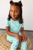 Free Birdees Short Sleeve Pajama Set - Get Your Float On Manatees - Let Them Be Little, A Baby & Children's Clothing Boutique