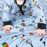 Emerson & Friends Bamboo Convertible Footie - Monster Mash - Let Them Be Little, A Baby & Children's Clothing Boutique