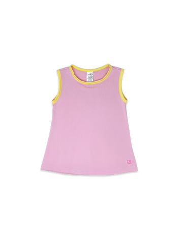 Set Athleisure Tori Tank - Light Pink / Yellow - Let Them Be Little, A Baby & Children's Clothing Boutique