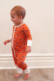 Southern Slumber Double Zipper Bamboo Sleeper - Longhorn - Let Them Be Little, A Baby & Children's Clothing Boutique