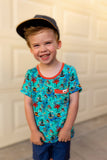 Free Birdees Pocket Tee - Pirate High Seas Treasure Map - Let Them Be Little, A Baby & Children's Clothing Boutique