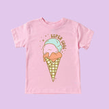 Benny & Ray Graphic Tee - Ice Cream Scoop - Let Them Be Little, A Baby & Children's Clothing Boutique