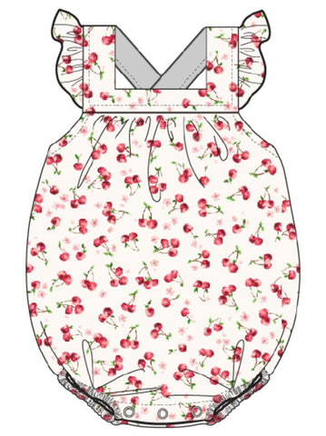 Lucky Jade Bubble - Cherry Chic - Let Them Be Little, A Baby & Children's Clothing Boutique