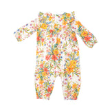 Angel Dear Ruffle Sleeve Romper - Garden Joy - Let Them Be Little, A Baby & Children's Clothing Boutique