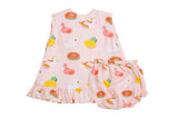 Angel Dear Ruffle Top & Bloomer - Floaties Pink - Let Them Be Little, A Baby & Children's Boutique