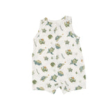 Angel Dear Bamboo Shortie Romper - Sea Turtle - Let Them Be Little, A Baby & Children's Clothing Boutique
