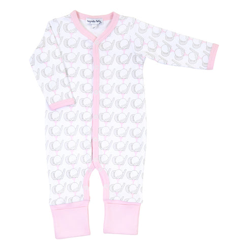 Magnolia Baby Printed Playsuit - Golf Pink - Let Them Be Little, A Baby & Children's Clothing Boutique
