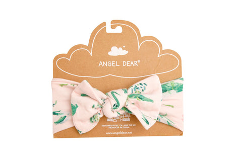 Angel Dear Bamboo Headband - Gators Pink - Let Them Be Little, A Baby & Children's Boutique