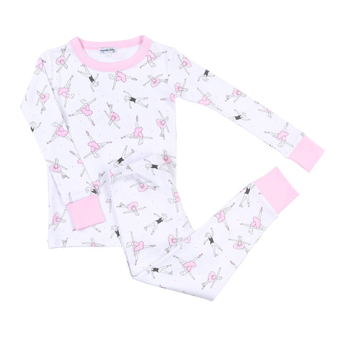 Magnolia Baby Long Sleeve PJ Set - Ballet Class - Let Them Be Little, A Baby & Children's Clothing Boutique