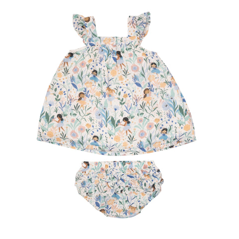 Angel Dear Muslin Sundress - Pretty Garden Fairies - Let Them Be Little, A Baby & Children's Clothing Boutique