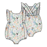 Angel Dear Muslin Sunsuit - Pretty Garden Fairies - Let Them Be Little, A Baby & Children's Clothing Boutique