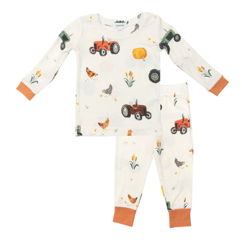 Angel Dear Lounge Wear - Tractors - Let Them Be Little, A Baby & Children's Clothing Boutique