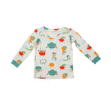 Angel Dear 2 Piece PJ Set - Veggie Aerobics - Let Them Be Little, A Baby & Children's Clothing Boutique