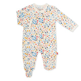 Magnetic Me Modal Footie - Starburst - Let Them Be Little, A Baby & Children's Clothing Boutique