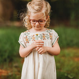 Ren + Rouge Multi Embroidered Dress - Let Them Be Little, A Baby & Children's Clothing Boutique