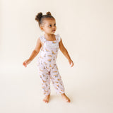 Pineapple Sunshine Ruffle Romper - Pink Fox - Let Them Be Little, A Baby & Children's Clothing Boutique