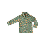 Pineapple Sunshine Turtleneck - Green Fox - Let Them Be Little, A Baby & Children's Clothing Boutique