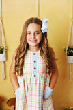 Swoon Baby Petal Pocket Dress - 2211 Watercolor Gingham - Let Them Be Little, A Baby & Children's Clothing Boutique