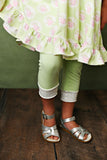Serendipity Dress w/ Capri Leggings - 2213 Mint Tulip Collection - Let Them Be Little, A Baby & Children's Clothing Boutique