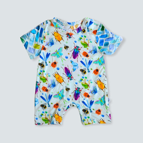 Ollee and Belle Short Romper - Mateo - Let Them Be Little, A Baby & Children's Clothing Boutique