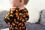 Ollee and Belle Long Sleeve Bodysuit w/keyhole Back - Everett - Let Them Be Little, A Baby & Children's Clothing Boutique