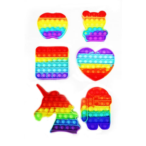 Push Pop Bubble Fidget Toy - Rainbow - Let Them Be Little, A Baby & Children's Clothing Boutique