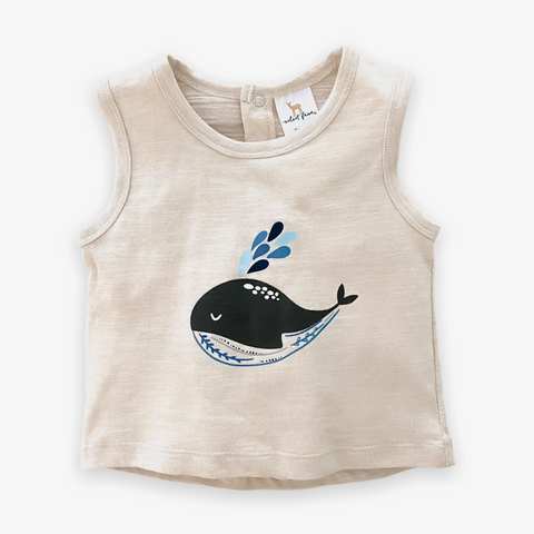 Velvet Fawn Hunter Tank - Wally The Whale - Let Them Be Little, A Baby & Children's Clothing Boutique