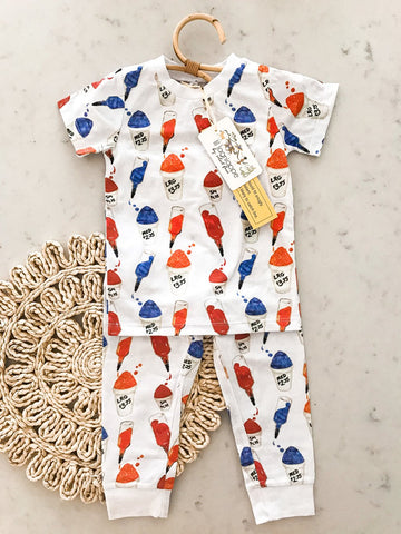 Velvet Fawn Two Piece Jammies - Sugar Rush - Let Them Be Little, A Baby & Children's Boutique
