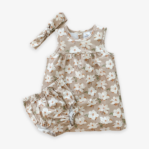 Velvet Fawn Willow Dress Set - Sweet Magnolia - Let Them Be Little, A Baby & Children's Clothing Boutique