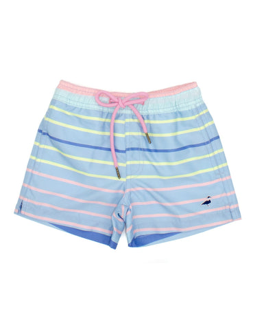 Properly Tied Swim Trunk - Santa Monica Stripe - Let Them Be Little, A Baby & Children's Clothing Boutique