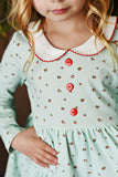Serendipity Petal Dress F2156 - Holly Berry Collection - Let Them Be Little, A Baby & Children's Clothing Boutique