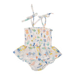 Angel Dear Muslin Smocked Bubble with Skirt - Sea U Mermaids - Let Them Be Little, A Baby & Children's Clothing Boutique