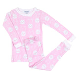 Magnolia Baby Long Sleeve PJ Set - All Ears Pink - Let Them Be Little, A Baby & Children's Clothing Boutique