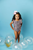 Swoon Baby One Piece Swimmy - 2269 Blush Leopard - Let Them Be Little, A Baby & Children's Clothing Boutique