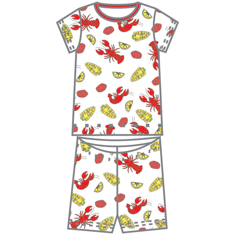 Magnolia Baby Shorts PJ Set - Heads or Tails - Let Them Be Little, A Baby & Children's Clothing Boutique